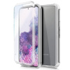 COOL Capa de silicone 3D para Samsung G980 Galaxy S20 (frente e verso transparentes)