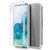 COOL Capa de silicone 3D para Samsung G985 Galaxy S20 Plus (frente e verso transparentes)
