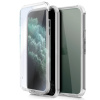 COOL Capa de silicone 3D para iPhone 11 Pro Max (frente e verso transparentes)