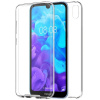 Huawei Y5 (2019) Capa de Silicone 3D Transparente Frente + Traseira