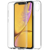 Capa de silicone para iPhone XR 3D (frente e verso transparentes)