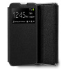 Capa COOL Flip para Wiko View 4 / View 4 Lite Smooth Black