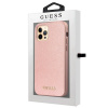 Capa COOL para iPhone 12 Pro Max Guess License Couro Rosa