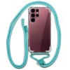 Capa COOL para Samsung S908 Galaxy S22 Ultra Lanyard Mint