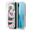 COOL Capa de silicone 3D para Realme C21Y / C25Y (frente e verso transparentes)