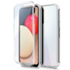 COOL Capa de silicone 3D para Samsung A025 Galaxy A02s (frente e verso transparentes)