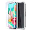 COOL Capa de silicone 3D para Samsung A715 Galaxy A71 (frente e verso transparentes)