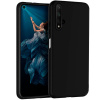 Capa de silicone COOL para Huawei Nova 5T / Honor 20 (preta)