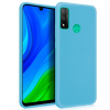 Capa de silicone COOL para Huawei P Smart 2020 (azul claro)