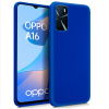 Capa de silicone COOL para Oppo A16 / A16s / A54s (azul)