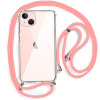 Capa COOL para iPhone 13 com cabo rosa