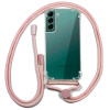 Capa COOL para Samsung S906 Galaxy S22 Plus rosa cabo