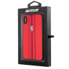 Capa para IPhone XR Ferrari License Couro Vermelho