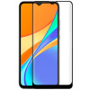 Protetor de tela de vidro temperado COOL para Xiaomi Redmi 9C (FULL 3D Black)