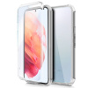 COOL Capa de silicone 3D para Samsung G990 Galaxy S21 (frente e verso transparentes)