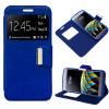 Capa com Cobertura Flip LG X Cam Plain Blue