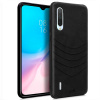 Bolsa Xiaomi Mi 9 Lite em Couro Bordado Preto