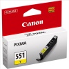 Tinteiro Canon CLI-551 Y Amarelo Original (6511B001)