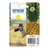 Tinteiro Epson 604XL Amarelo Original Série Ananás (C13T10H44010)